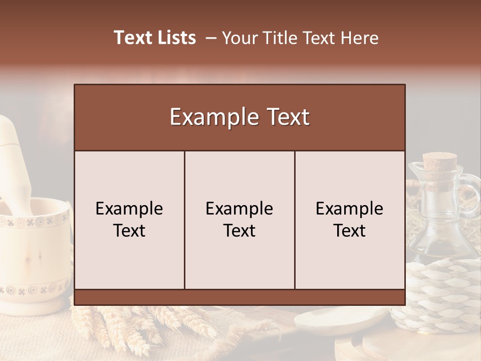 Black Rural Wheaten PowerPoint Template