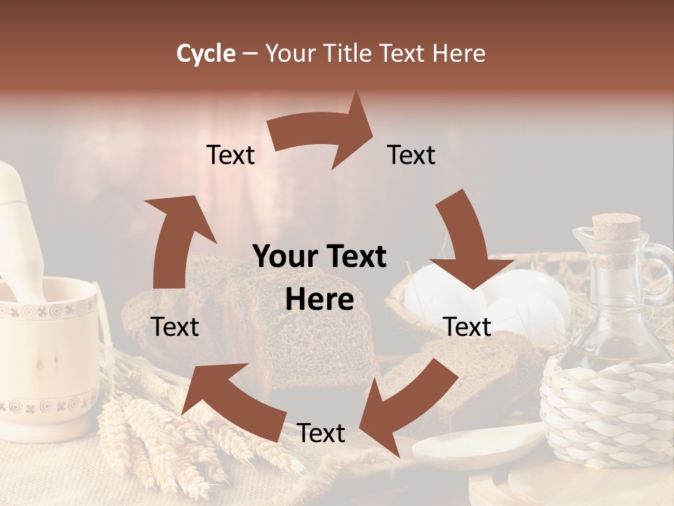 Black Rural Wheaten PowerPoint Template