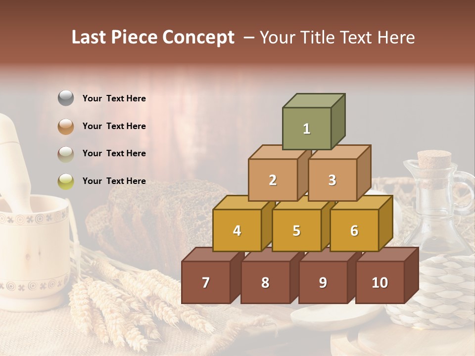 Black Rural Wheaten PowerPoint Template