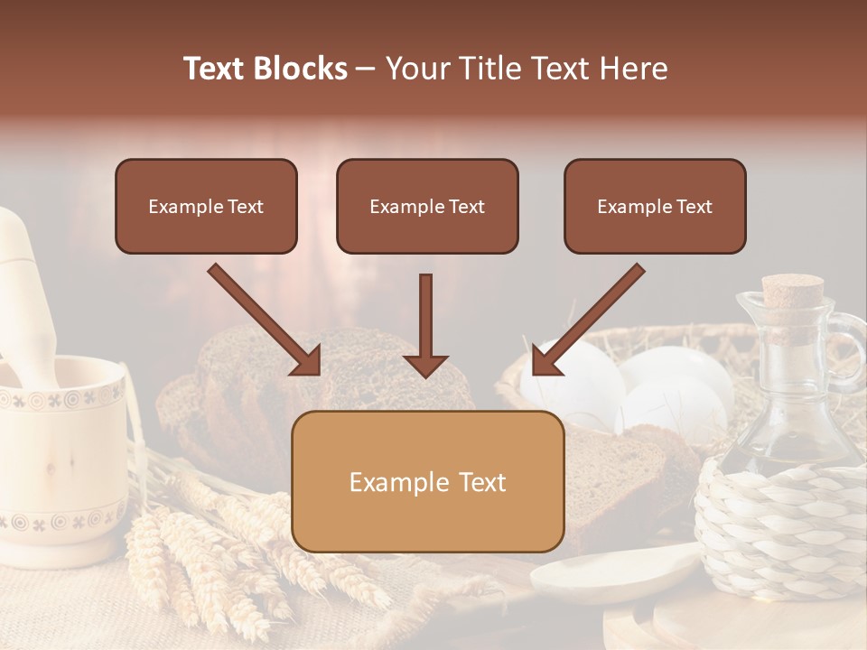 Black Rural Wheaten PowerPoint Template