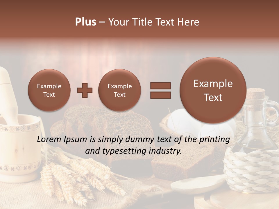 Black Rural Wheaten PowerPoint Template