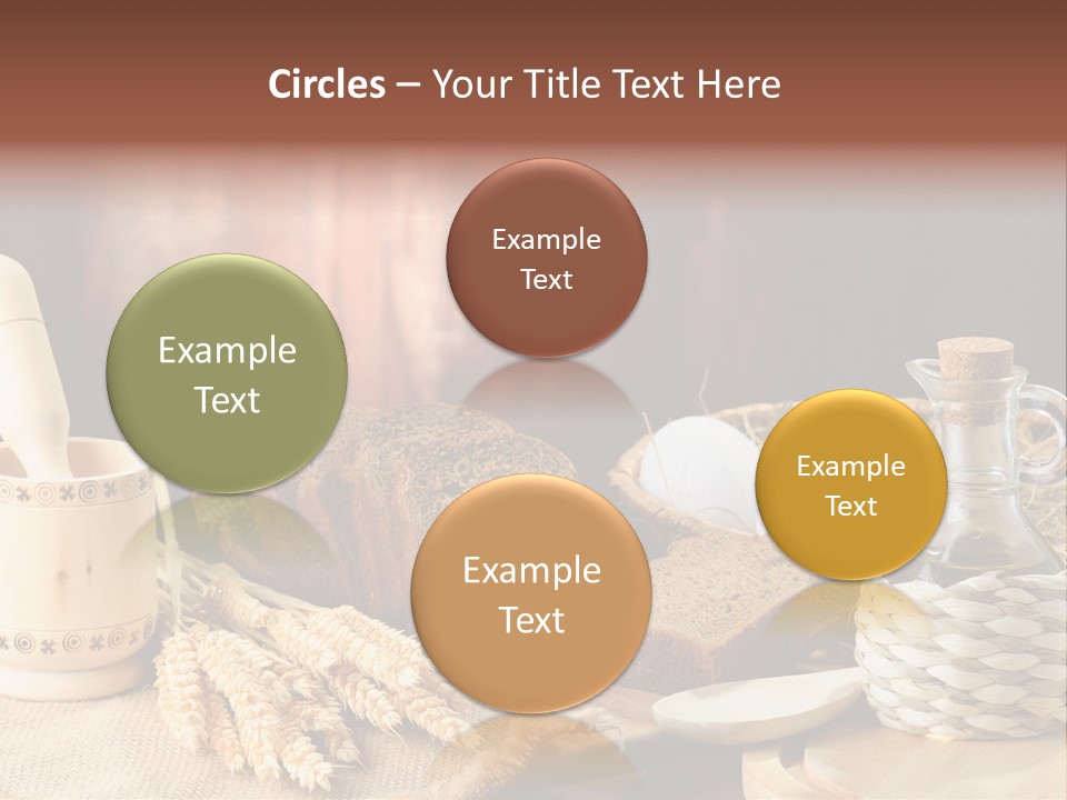 Black Rural Wheaten PowerPoint Template