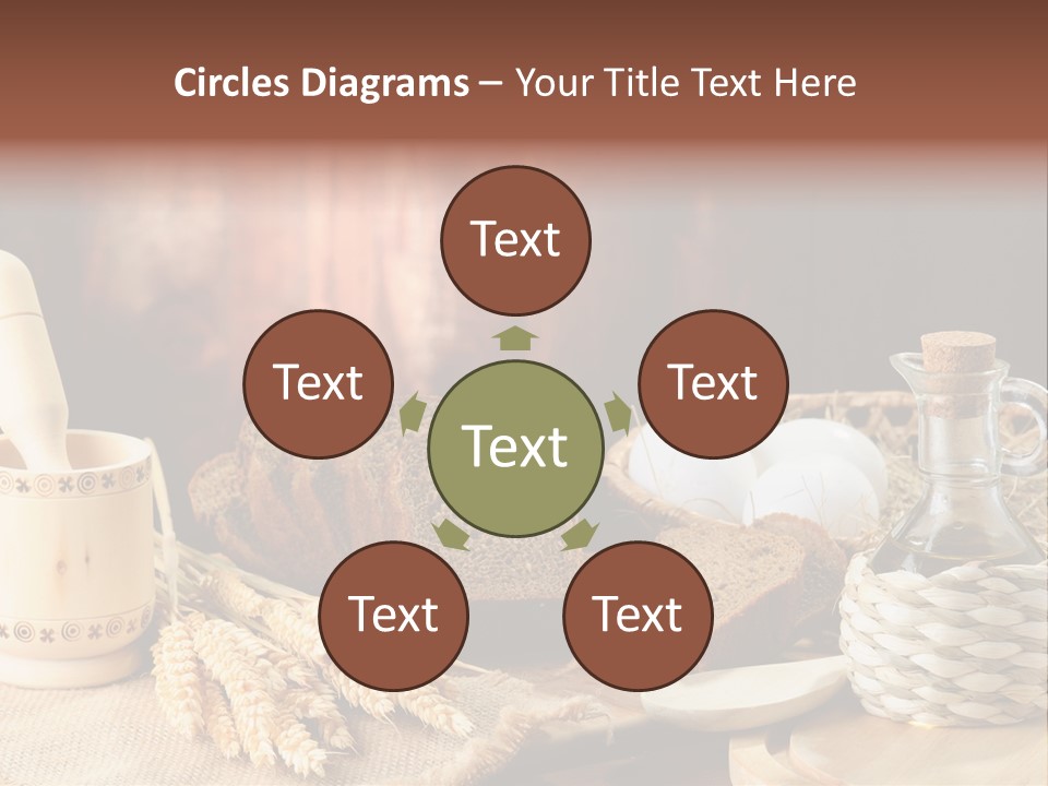 Black Rural Wheaten PowerPoint Template