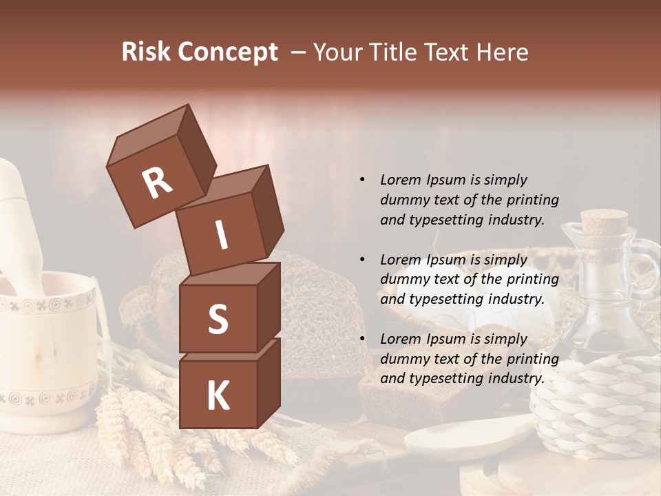 Black Rural Wheaten PowerPoint Template