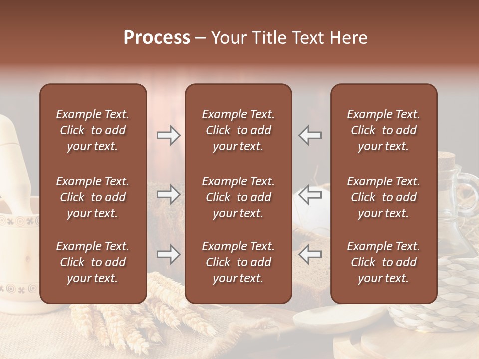 Black Rural Wheaten PowerPoint Template