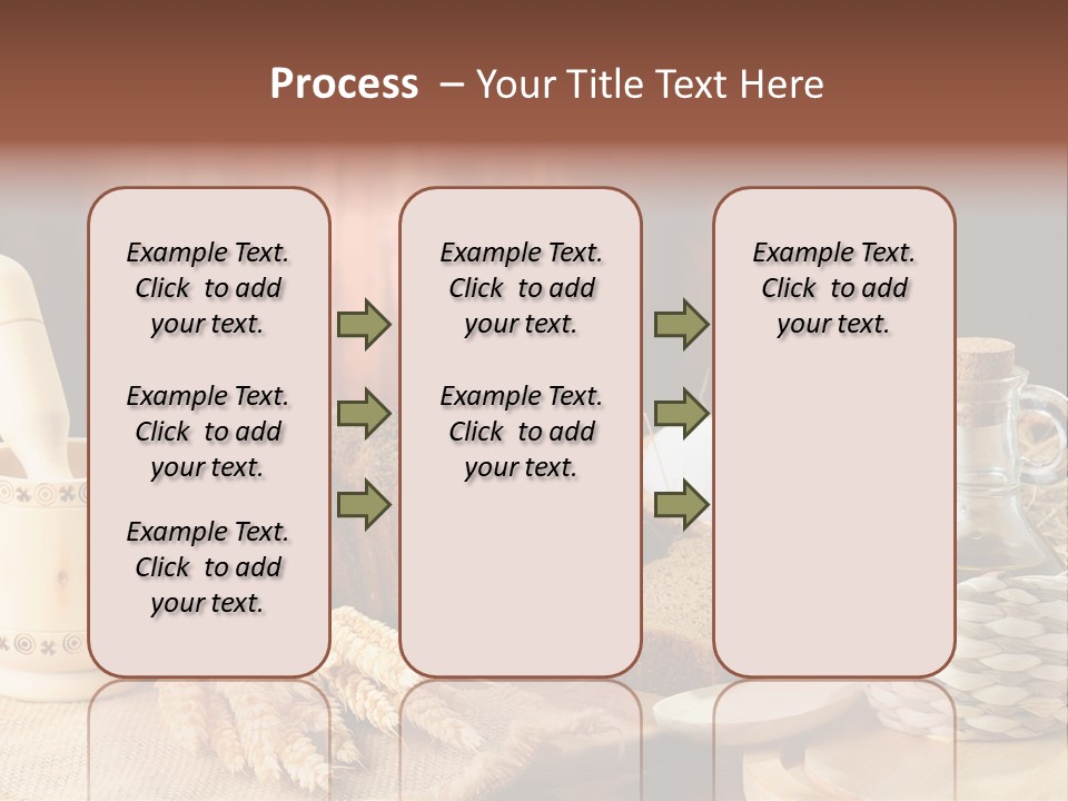 Black Rural Wheaten PowerPoint Template
