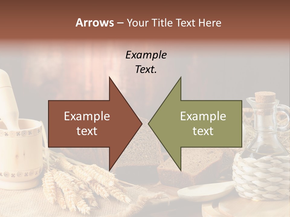 Black Rural Wheaten PowerPoint Template