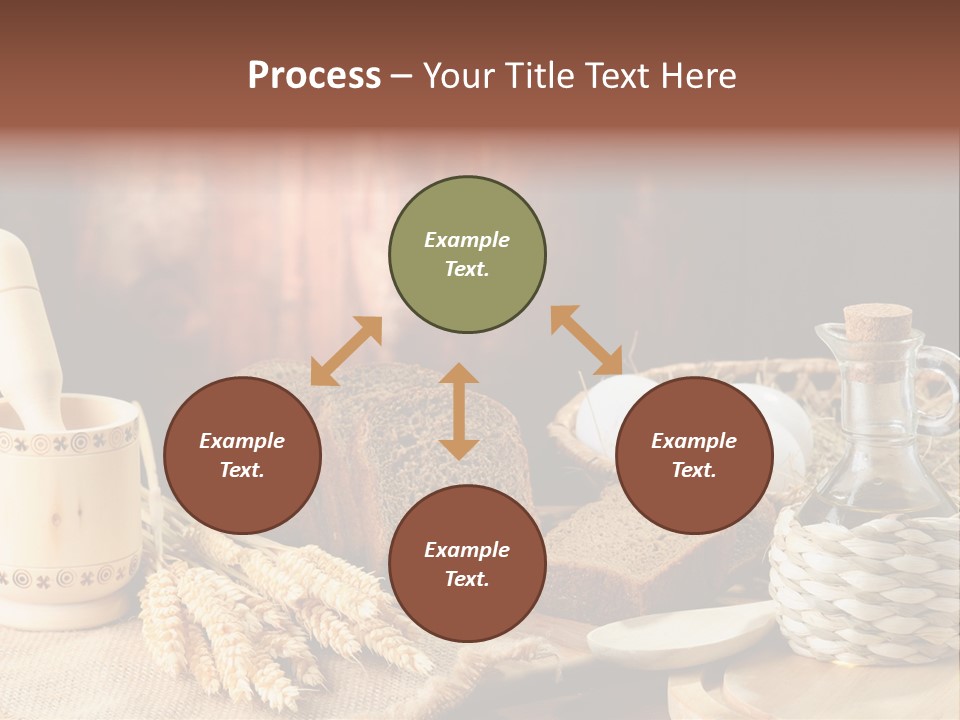 Black Rural Wheaten PowerPoint Template