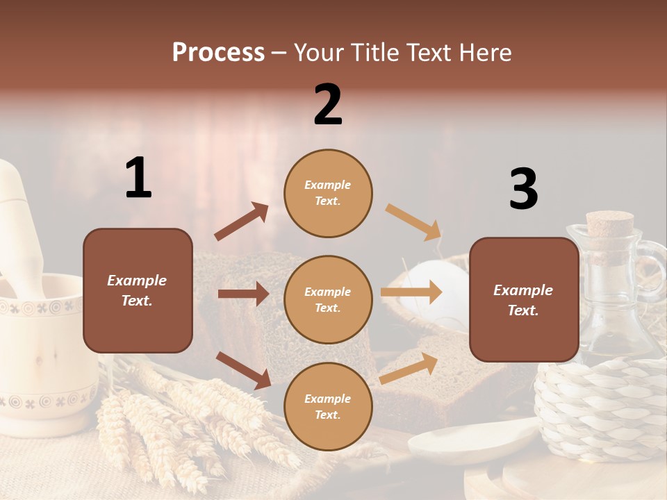 Black Rural Wheaten PowerPoint Template