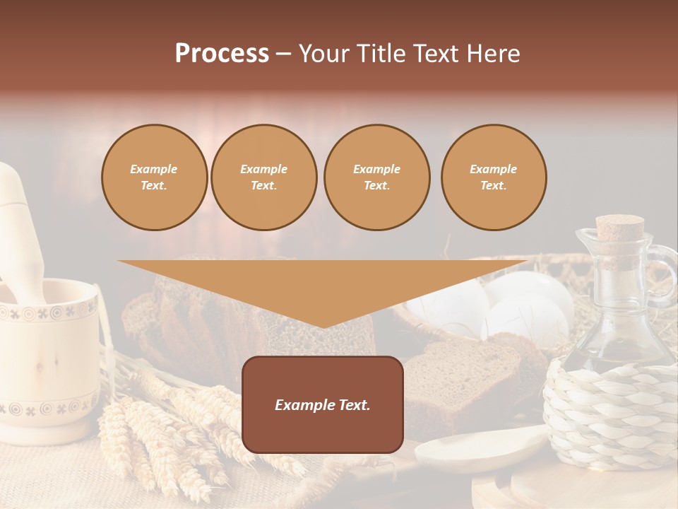 Black Rural Wheaten PowerPoint Template