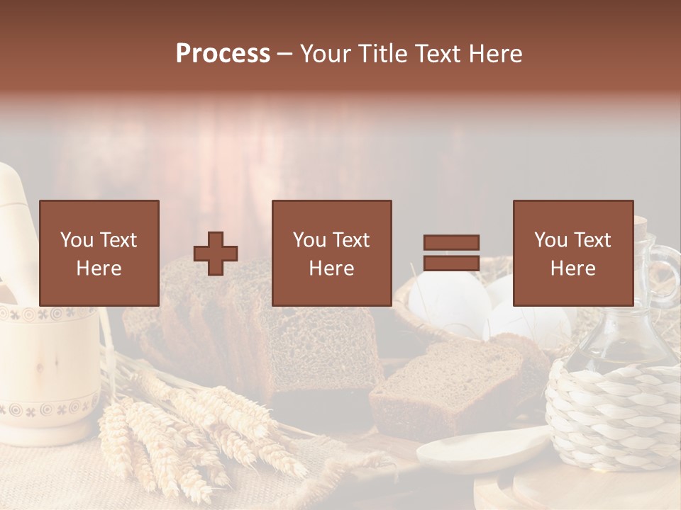 Black Rural Wheaten PowerPoint Template