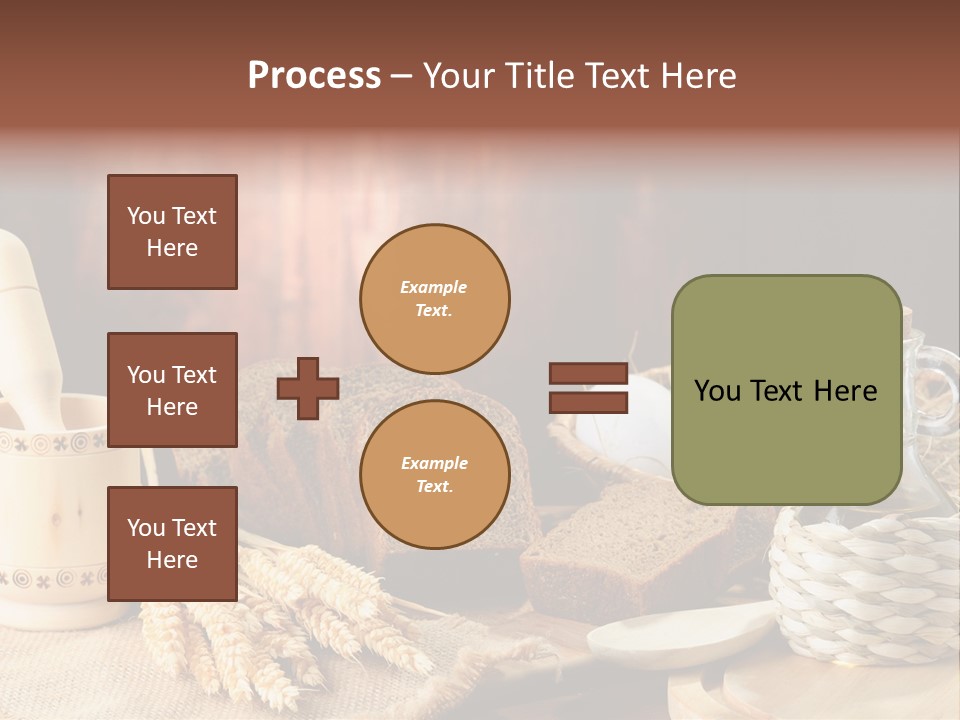 Black Rural Wheaten PowerPoint Template