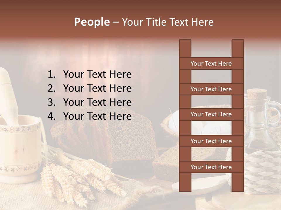 Black Rural Wheaten PowerPoint Template