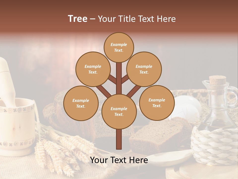 Black Rural Wheaten PowerPoint Template