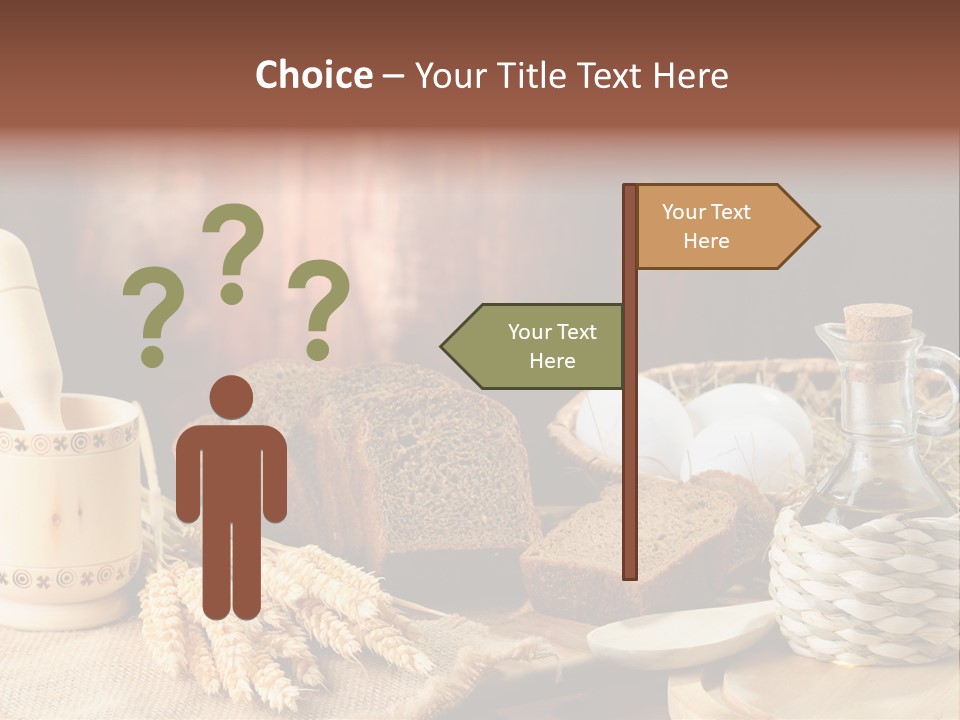 Black Rural Wheaten PowerPoint Template