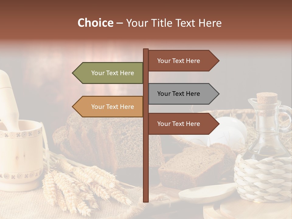 Black Rural Wheaten PowerPoint Template