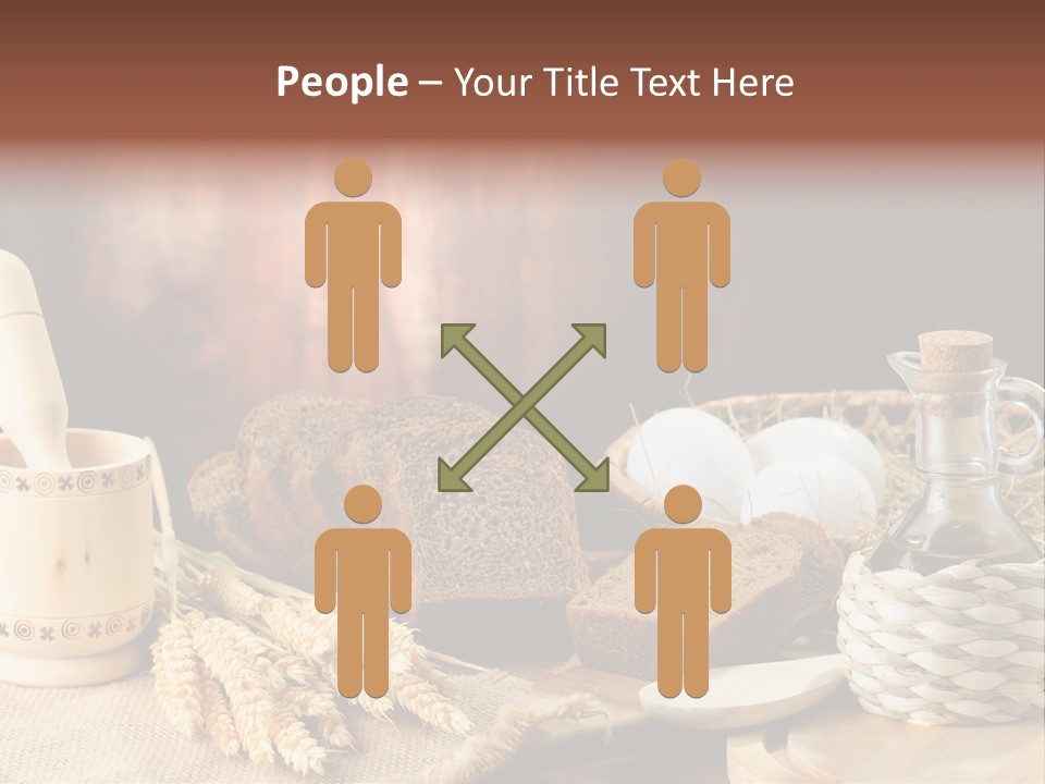 Black Rural Wheaten PowerPoint Template