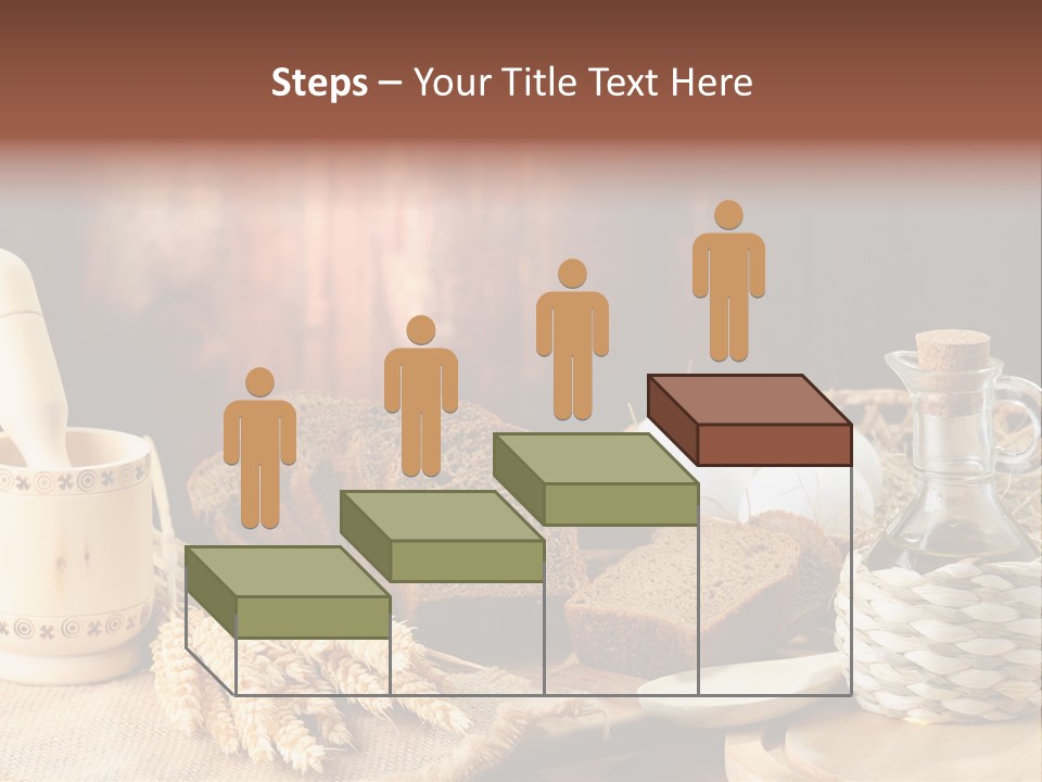 Black Rural Wheaten PowerPoint Template