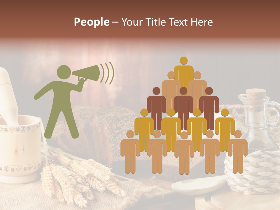 Black Rural Wheaten PowerPoint Template