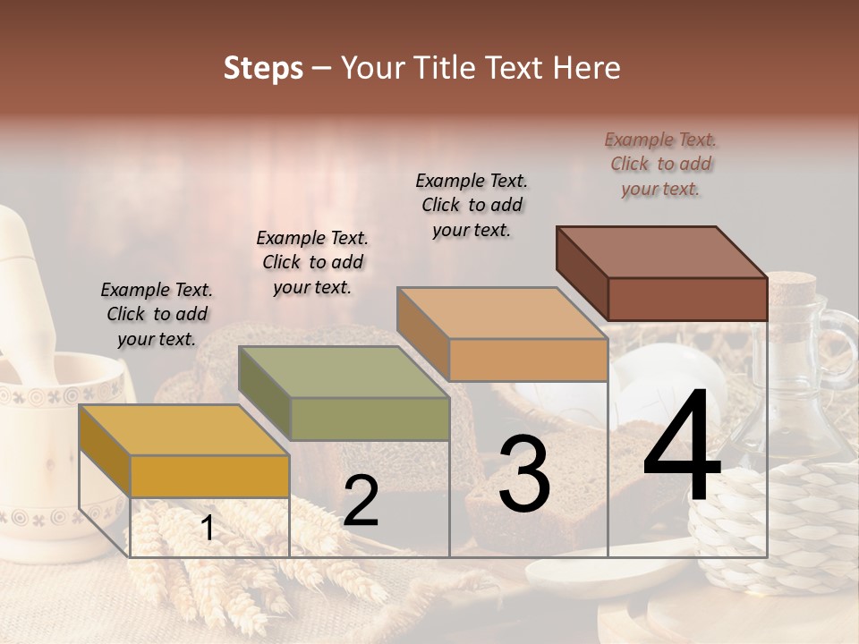 Black Rural Wheaten PowerPoint Template