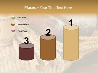 Toaster Wooden Thread PowerPoint Template