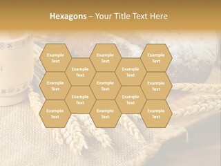 Toaster Wooden Thread PowerPoint Template