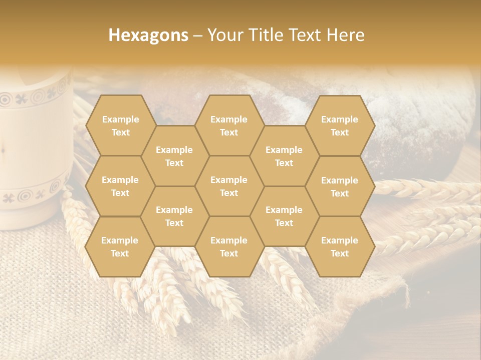 Toaster Wooden Thread PowerPoint Template