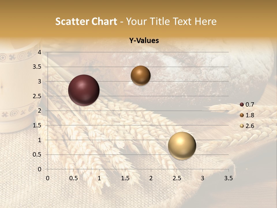 Toaster Wooden Thread PowerPoint Template