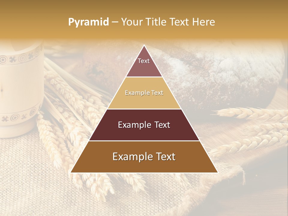 Toaster Wooden Thread PowerPoint Template