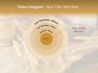 Toaster Wooden Thread PowerPoint Template