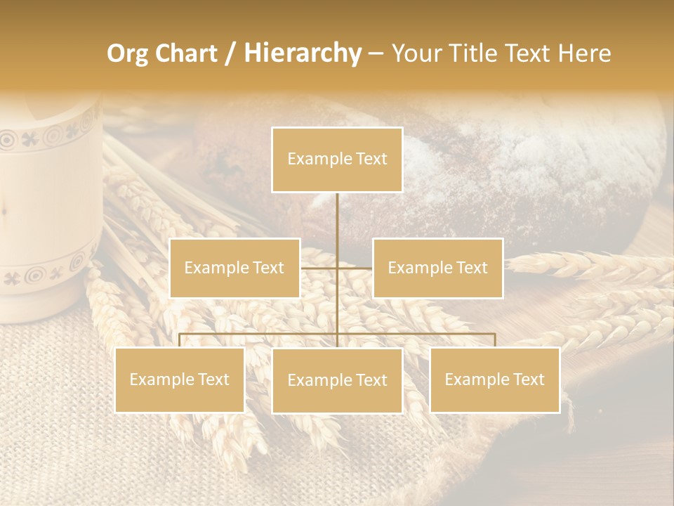 Toaster Wooden Thread PowerPoint Template