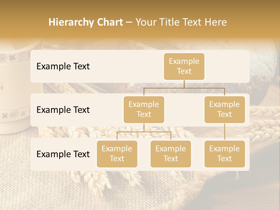 Toaster Wooden Thread PowerPoint Template