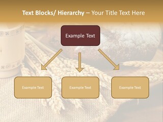 Toaster Wooden Thread PowerPoint Template