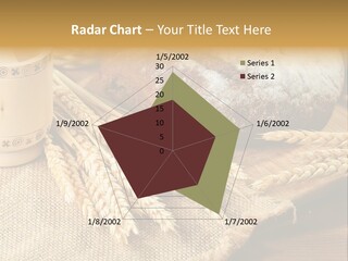 Toaster Wooden Thread PowerPoint Template