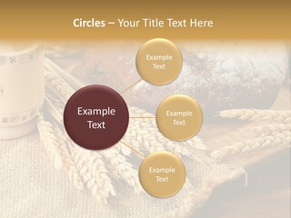 Toaster Wooden Thread PowerPoint Template