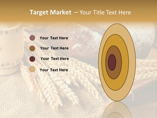 Toaster Wooden Thread PowerPoint Template