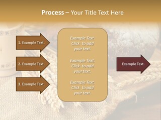 Toaster Wooden Thread PowerPoint Template