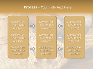 Toaster Wooden Thread PowerPoint Template