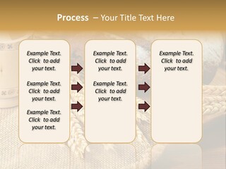 Toaster Wooden Thread PowerPoint Template