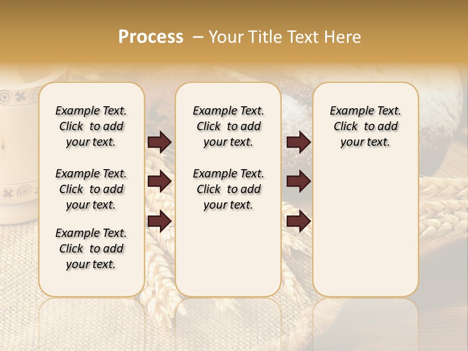 Toaster Wooden Thread PowerPoint Template