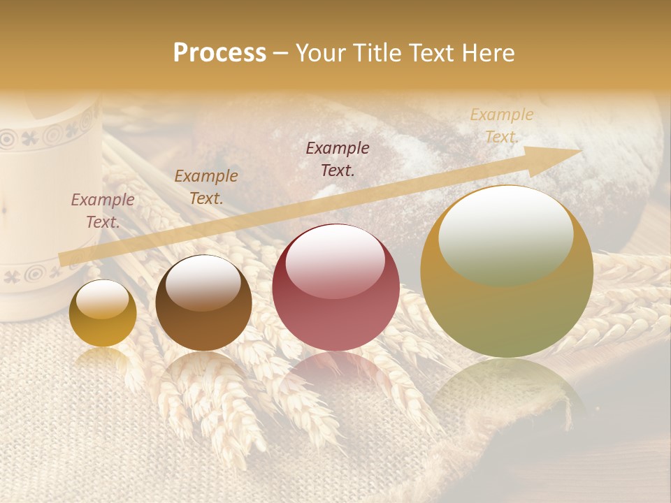 Toaster Wooden Thread PowerPoint Template