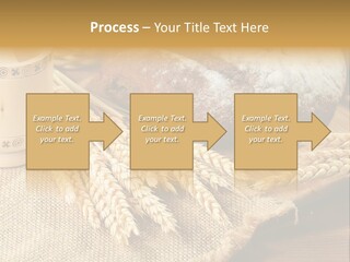 Toaster Wooden Thread PowerPoint Template
