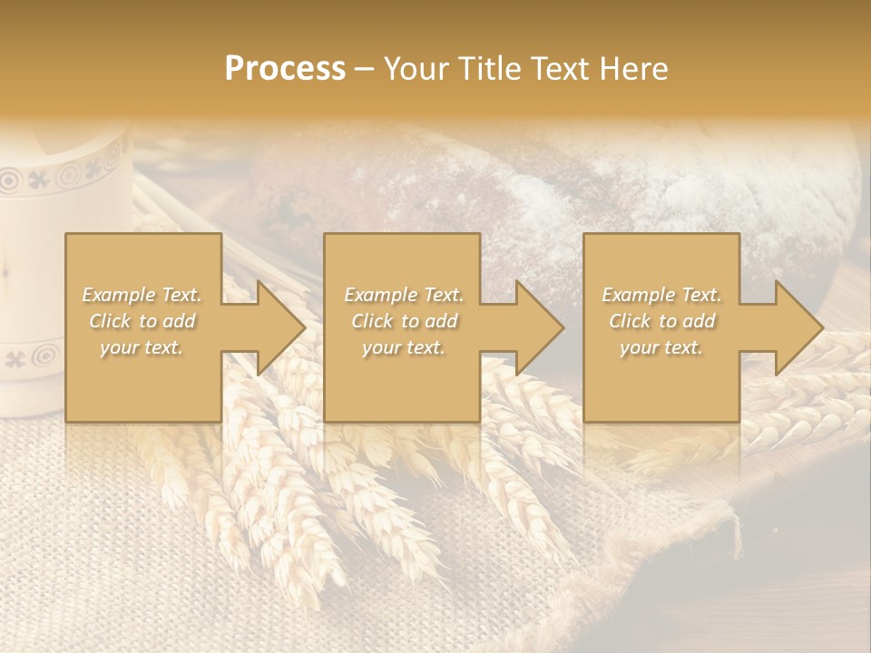 Toaster Wooden Thread PowerPoint Template
