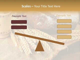 Toaster Wooden Thread PowerPoint Template