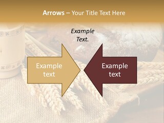 Toaster Wooden Thread PowerPoint Template