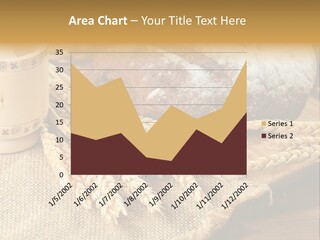 Toaster Wooden Thread PowerPoint Template