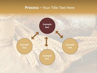 Toaster Wooden Thread PowerPoint Template