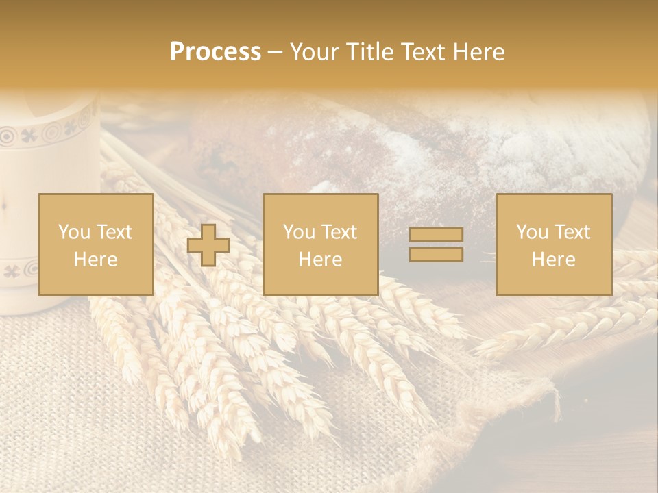 Toaster Wooden Thread PowerPoint Template