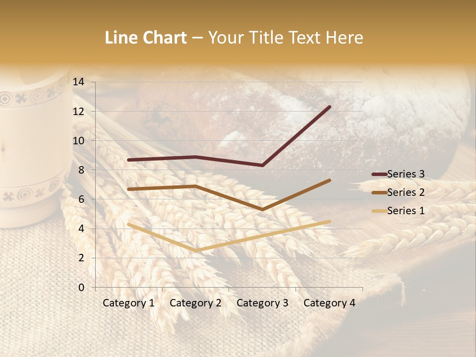 Toaster Wooden Thread PowerPoint Template