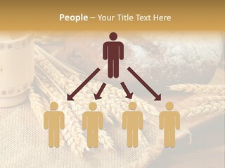 Toaster Wooden Thread PowerPoint Template